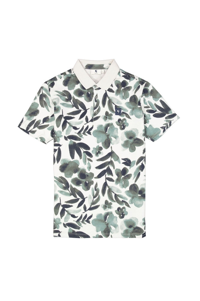 POLO MET PRINT F51020 2540 ASH GREY